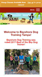 Mobile Screenshot of bayshoredogtraining.com